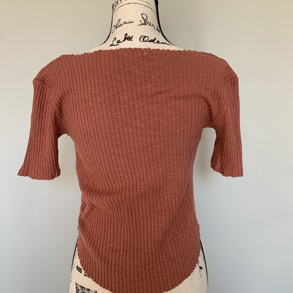 Zara Ribbed Top - Picture 5 of 6